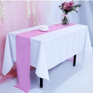Pink Sequin Table Runner, 6 Pieces